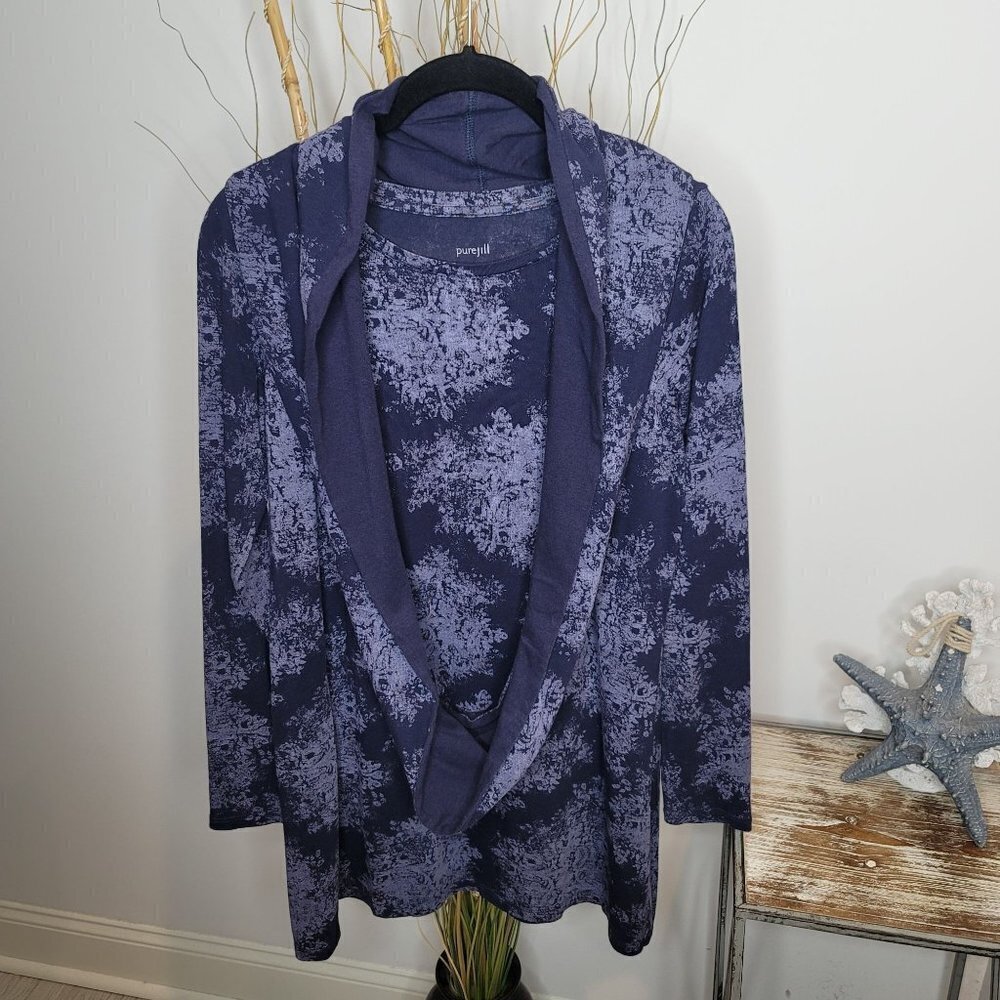 J. Jill 2PC Tunic Scarf Womens XSmall